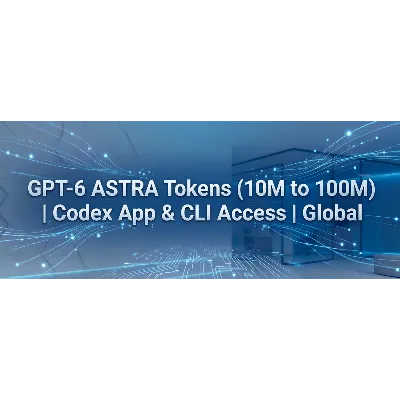 Токены GPT-6 ASTRA (от 10M до 100M) | Доступ Codex App & CLI | Глобальный - irongamers.ru