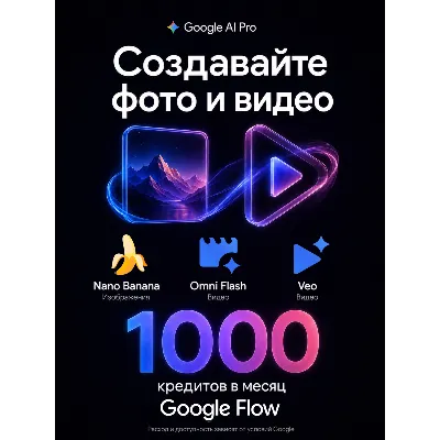 Подписка Google Gemini AI Pro 6 месяцев – на ваш аккаунт, мгновенная выдача - irongamers.ru
