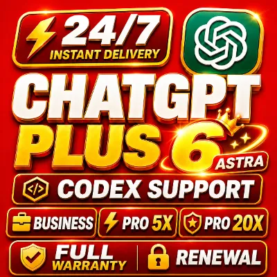[24/7] ChatGPT 6 PLUS + Codex | PRO 5X / 20X | Business | ПОДПИСКА / ПРОДЛЕНИЕ - irongamers.ru