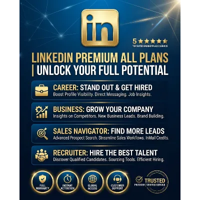 LinkedIn Premium 1 Год Полный Доступ | Все Планы, Мгновенно, Гарантия - irongamers.ru