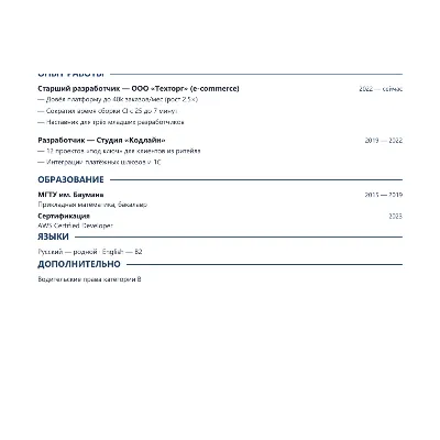 Конструктор резюме: 5 тем PDF + DOCX из одной формы (десктоп-программа) - irongamers.ru