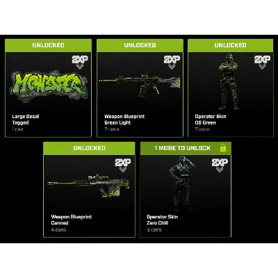 НАБОР MONSTER ENERGY BUNDLE COD: MODERN WARFARE 4 GLOBAL - irongamers.ru