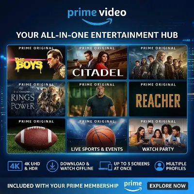 Подписка на Amazon Prime Video на 3 месяца - Личный аккаунт - irongamers.ru