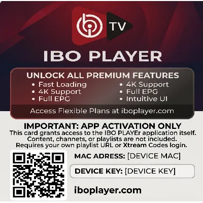 Активация IBO Player Pro (лицензия на 1 год/пожизненная) - irongamers.ru