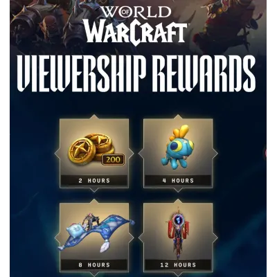 World of Warcraft — 4 награды | WoW BlizzCon 2026 Twitch Drop | Сентябрь 2026 - irongamers.ru