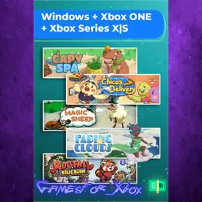 Capy Spa + Chico’s Delivery + Fading Clouds + Magic Sheep + Redtail Relic Rush XBOX - irongamers.ru
