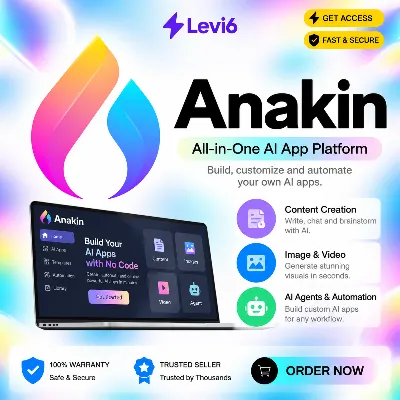 Anakin AI | Basic Plan | Подписка на 1 месяц на вашем аккаунте - irongamers.ru