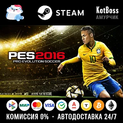 Россия + СНГ | Pro Evolution Soccer 2016 / PES 16 | Ключ | Steam - irongamers.ru