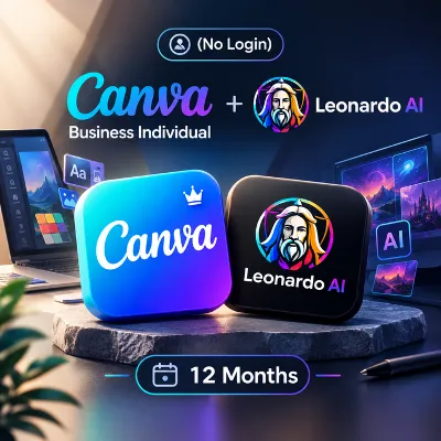 Без входа | Canva Business Individual + Leonardo AI 12 месяцев | Гарантия включена - irongamers.ru