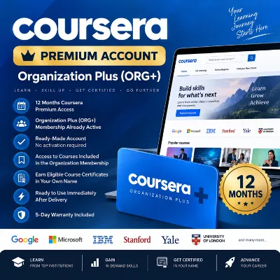 Coursera Premium 12 Months Org Plus Account Certificates - irongamers.ru