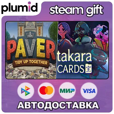 Paver Tidy Up Together - Takara Cards Steam Gift / Россия + МИР / АВТО - irongamers.ru