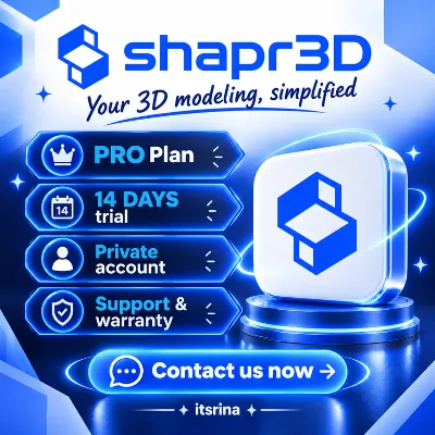 Shapr3D PRO — пробная подписка на 14 ДНЕЙ | ЛИЧНЫЙ АККАУНТ [АВТОВЫДАЧА] - irongamers.ru