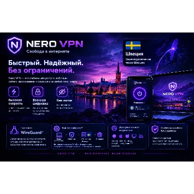 Nero VPN — 30 дней | 2 устройства | Автоактивация - irongamers.ru