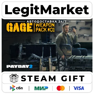 DLC PAYDAY 2: Gage Weapon Pack #01 / Steam АВТО / РУ + МИР - irongamers.ru