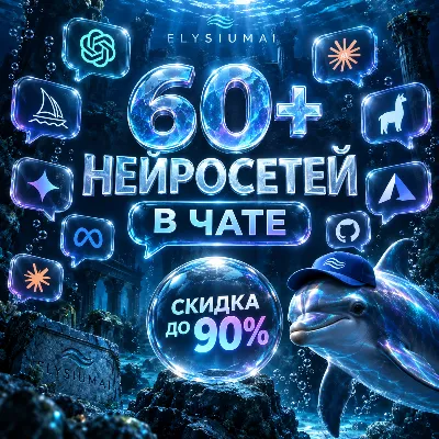 Чат + 70+ нейросетей | Общий баланс | Автовыдача - irongamers.ru