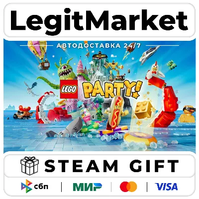 LEGO Party! / Steam АВТО / РУ + МИР - irongamers.ru