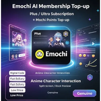 Пополнение счета Emochi AI | Подписка Plus/Ultra + пополнение Mochi Points | Взаимоде - irongamers.ru