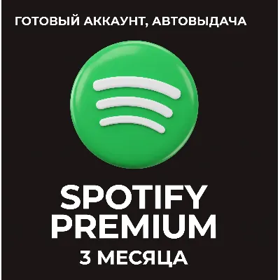SPOTIFY PREMIUM 3 МЕСЯЦА ГОТОВЫЙ АККАУНТ - irongamers.ru