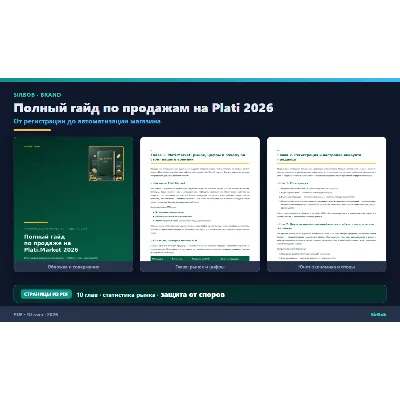 Полный гайд по продаже на Plati.Market 2026 (PDF, издание 2.0) — 12 глав: регистрация - irongamers.ru