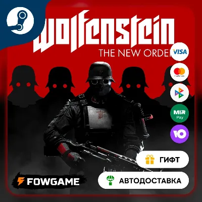 Wolfenstein: The New Order STEAM GIFT Выбор региона АВТОДОСТАВКА - irongamers.ru