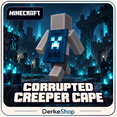 Minecraft DUNGEONS II Corrupted Creeper Cape | Твич Дропс | Java/Bedrock - irongamers.ru