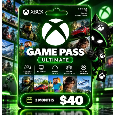 Xbox Game Pass Ultimate 3 месяца - активация на любом аккаунте | Консоль + ПК + Облак - irongamers.ru