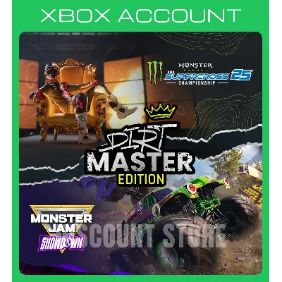 Monster Energy Supercross 25 X Monster Jam™ Showdown - Dirt Master Edition XBOX - irongamers.ru