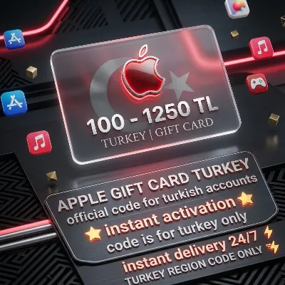 Apple Gift Card Турция (100–1250 TL) TR | Мгновенная доставка - irongamers.ru