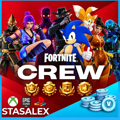 FORTNITE ОТРЯД (CREW) 1 МЕСЯЦ + БОЕВОЙ ПРОПУСК + 800 V-BUCKS | EPIC | ВСЕ ПЛАТФОРМЫ - irongamers.ru