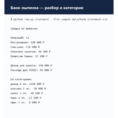 Small Business Accounting Pack — НПД, УСН, взносы, банк-выписки + Excel - irongamers.ru