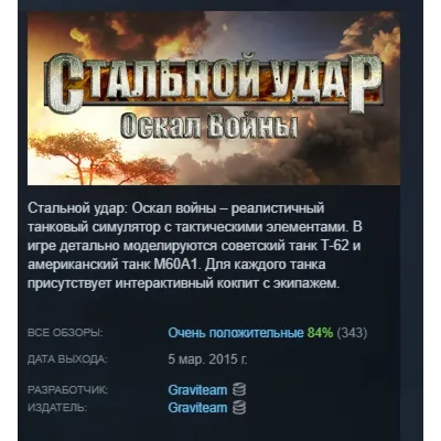 Steel Armor: Blaze of War АВТОДОСТАВКА STEAM GLOBAL МГНОВЕННО ЛИЦЕНЗИЯ - irongamers.ru