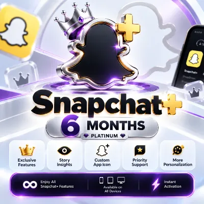 Snapchat+ 6 месяцев — PLATINUM | Официальный подарок - irongamers.ru