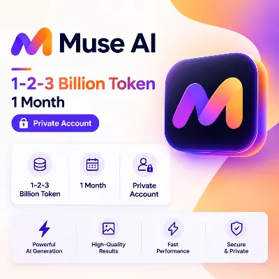 Muse AI / 1–2–3 миллиарда токенов - 1 месяц - Личный аккаунт - irongamers.ru