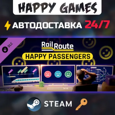 Rail Route - Happy Passengers Steam Ключ РФ+СНГ - irongamers.ru