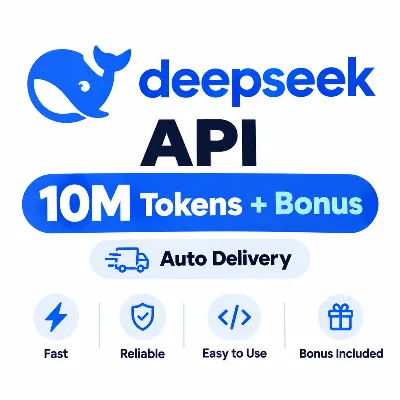 DeepSeek API — 10 млн токенов + бонус | Автоматическая доставка - irongamers.ru