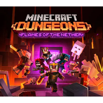 Minecraft Dungeons - Flames of the Nether DLC PC CD Key - irongamers.ru
