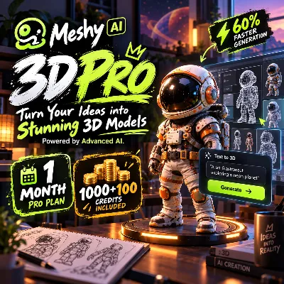 ▶ ACCOUNT Meshy AI 3D | 30 дней | Безопасный и стабильный - irongamers.ru
