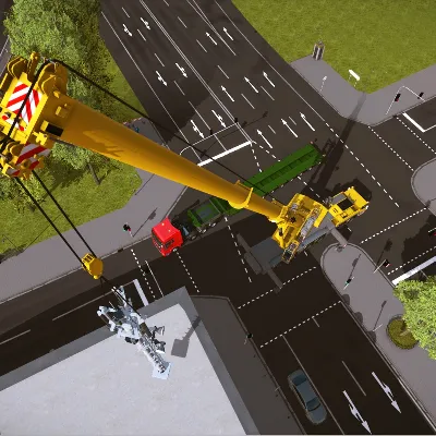 Construction Simulator 2015: Liebherr LTM 1300 6.2 [DLC] STEAM KEY [GLOBAL] - irongamers.ru