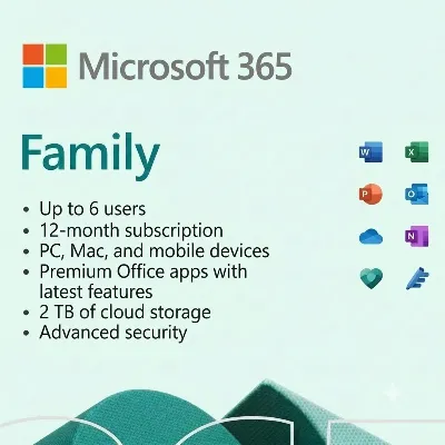 MICROSOFT OFFICE 365 ДЛЯ СЕМЬИ (КЛЮЧ АКТИВАЦИИ) - irongamers.ru