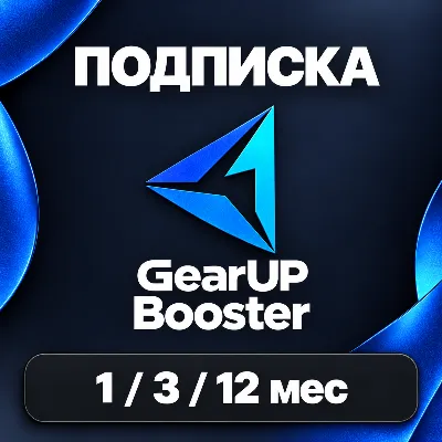 GEARUP BOOSTER ПК | 1-12 МЕСЯЦЕВ | ПОДПИСКА | НЕ ДЛЯ РФ И СНГ | КОД | АВТО - irongamers.ru