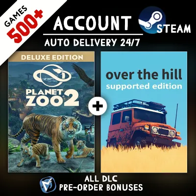 Planet Zoo 2: Deluxe Edition + over the hill Supporter Edition + 500 ИГР STEAM - irongamers.ru