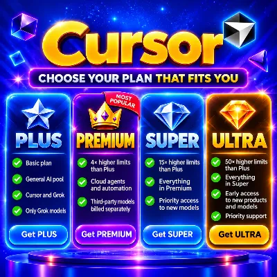 Личный аккаунт подписки ⭐ Cursor AI plus/premium/super/ultra - irongamers.ru