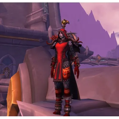 Код предмет трансмогрификации Классическая алая гербовая накидка World of Warcraft - irongamers.ru