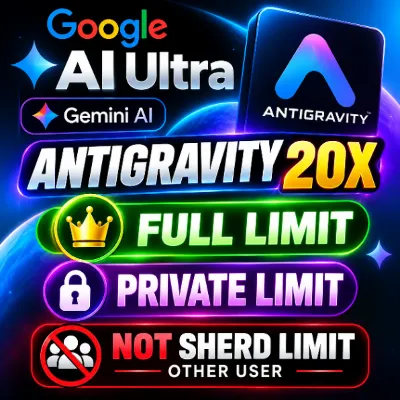 Google AI Ultra + Antigravity 20X | PRIVATE FULL LIMIT | 1 Месяц | Полная гарантия - irongamers.ru