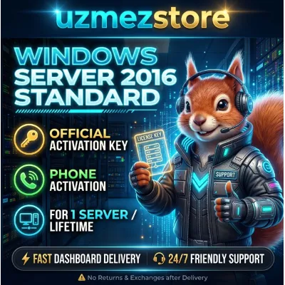 WINDOWS SERVER 2016 STANDARD Официальный ключ | Телефонная активация | 1 сервер Бесср - irongamers.ru