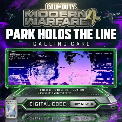 COD: Modern Warfare 4 PARK HOLOS "THE LINE" Call Card Ключ - Глобальный - ПК/PS5/XBOX - irongamers.ru