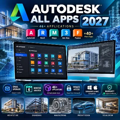 AutoDesk All Apps 2027 – 6 Months – Private Upgrade – 46+ Applications – Warranty - irongamers.ru