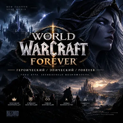 World of Warcraft: Forever героический/эпический/Forever комплектации - irongamers.ru