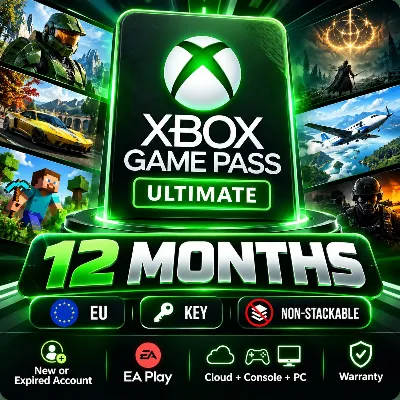 Xbox Game Pass Ultimate 12 месяцев | Ключ | EU | Не суммируется | Новый или истекший - irongamers.ru