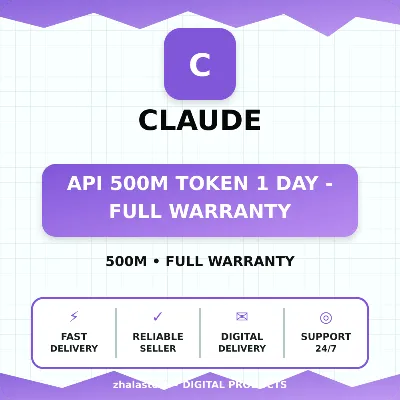 API 500M Token Claude 1 Day - full warranty - irongamers.ru